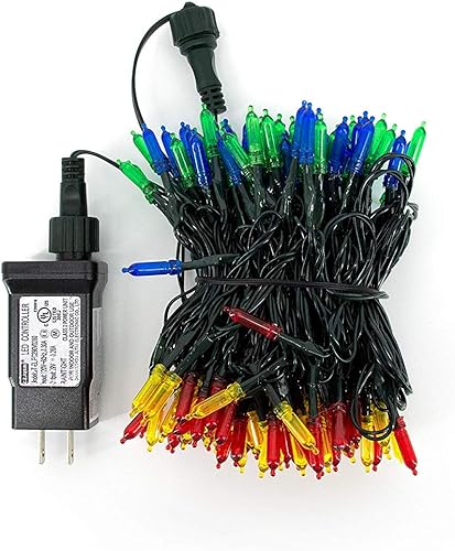 Miniatura 4 de PRODUCTWORKS Brilliant - Mini luces LED multicolor de 150 luces con cable verde