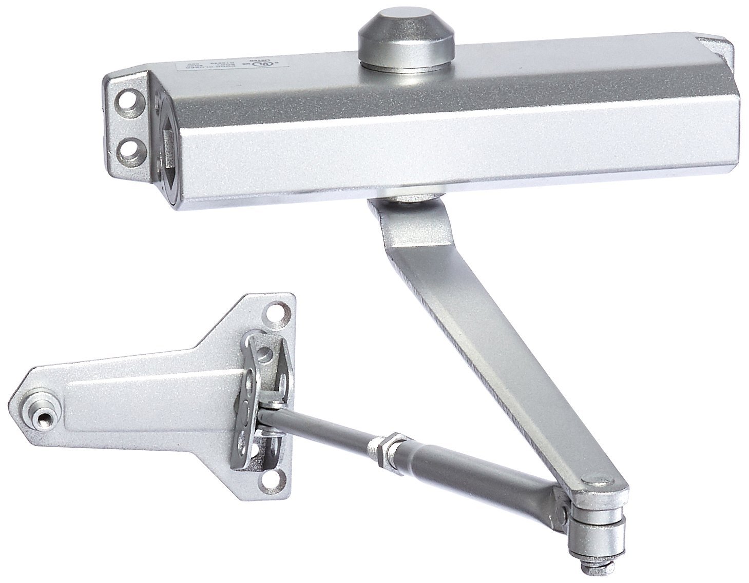 Tell Manufacturing DC100010 12544 Aluminum Closer, Grade 3, Size 4