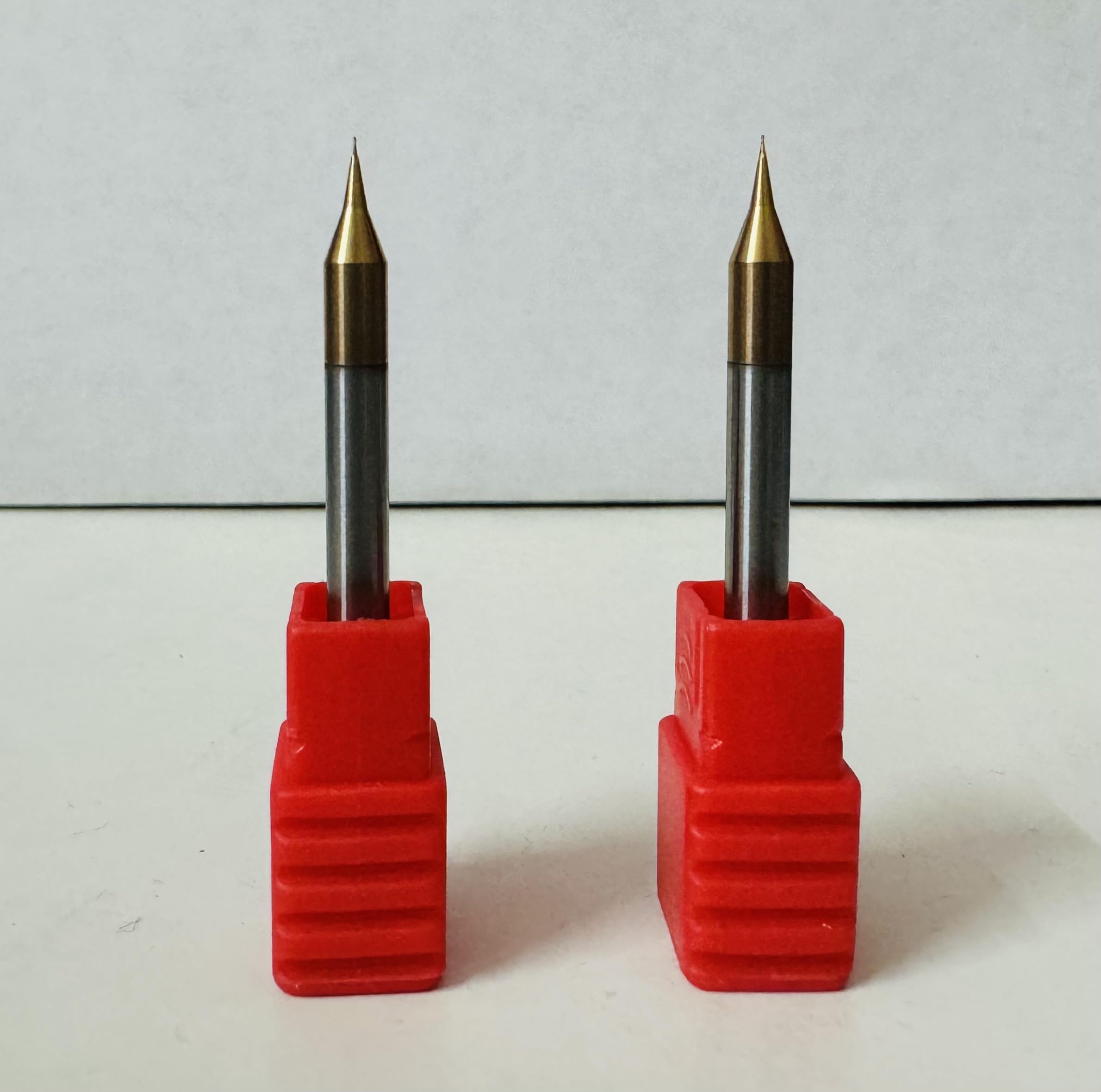 UNICUT MICRO END MILL DIA 0.2MM, 0.2X0.4X4X50-2FLUTE 57 HRC - Image 1