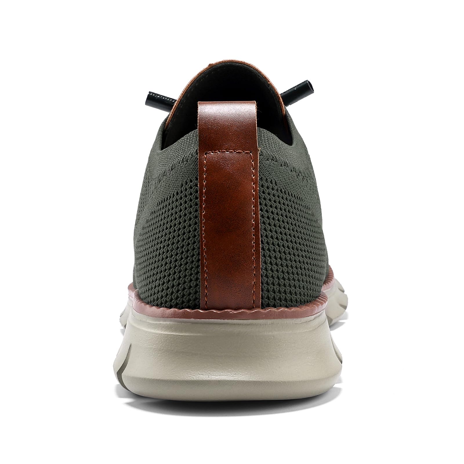 Wearbreeze - Tenis Oxford casuales de negocios para hombre, zapatos de vestir ligeros con cordones para el trabajo, viajes y viajes diarios