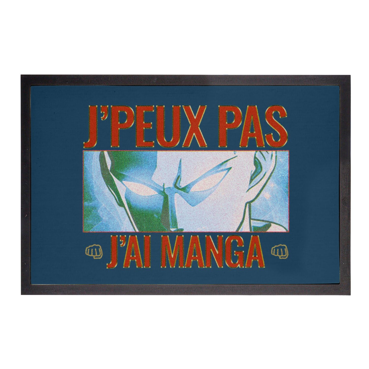 Paillasson Anime Saitama idée cadeau idéal pour fan de manga