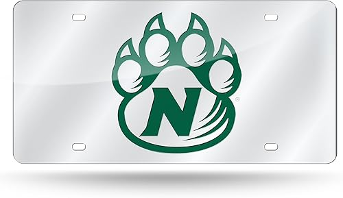 Miniatura 214 de Rico Industries Placa de matrícula de metal con incrustaciones láser de Florida Gators de la NCAA plateado,Alternativo,Negro -,Negro/Plata,Azul,azul