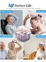 Olipiter Portable Dog Cat Massager, Electric Pet Massager with 4 Massage Heads, Scratching Post for Head and Back, Relieve Muscle Stiffness gallery image