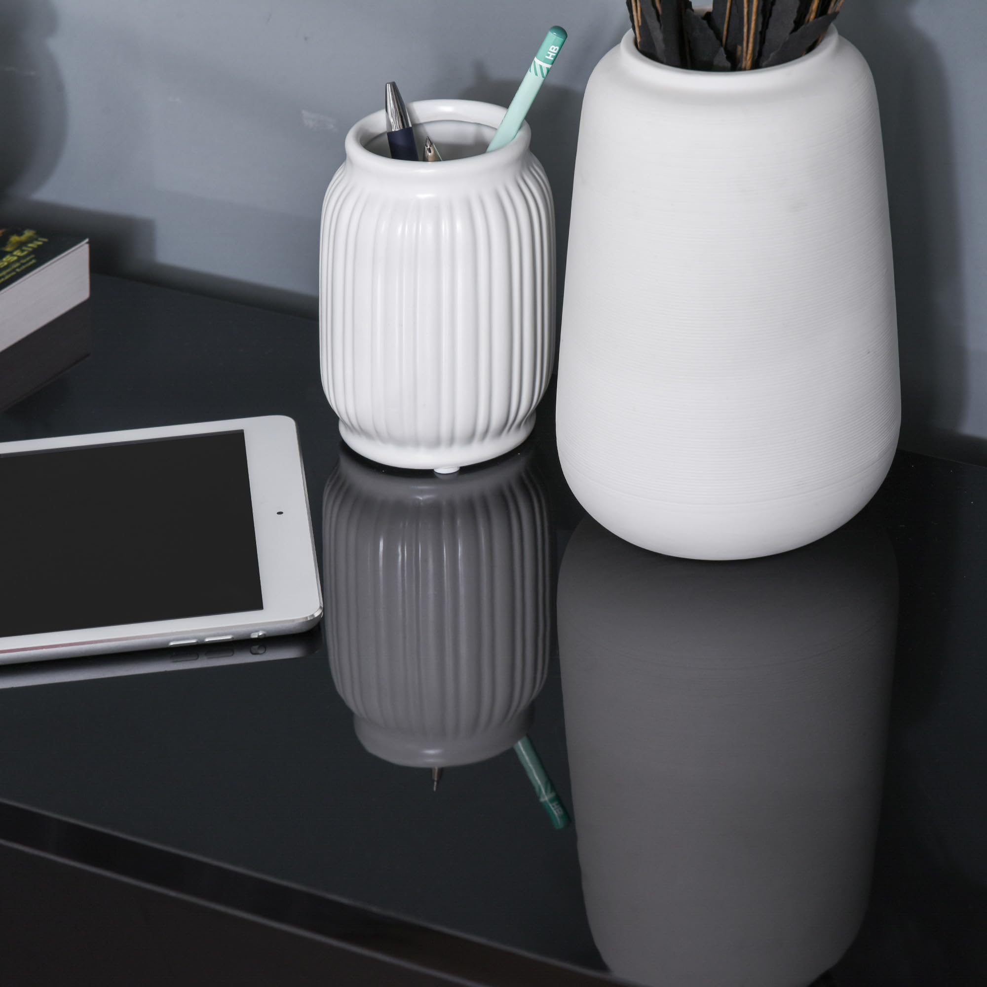 HOMCOM Mobiletto Multiuso Nero con 2 Cassetti e 2 Armadietti ad Apertura a Pressione, 117x36x74cm