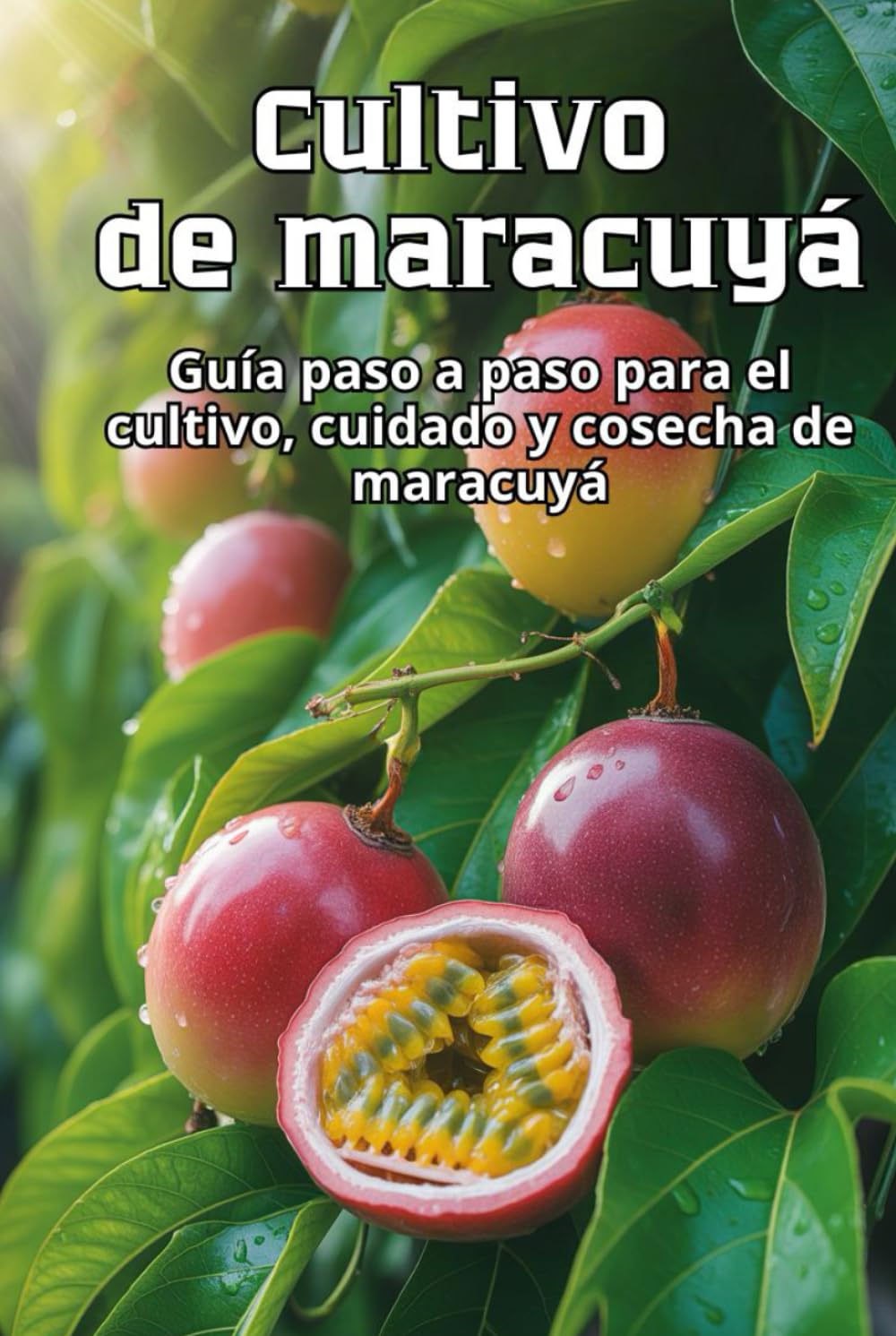 Cultivo de maracuyá: Una guía completa paso a paso para cultivar maracuyá: desde la semilla hasta la fruta madura, con consejos prácticos para tener plantas sanas y una cosecha abundante.