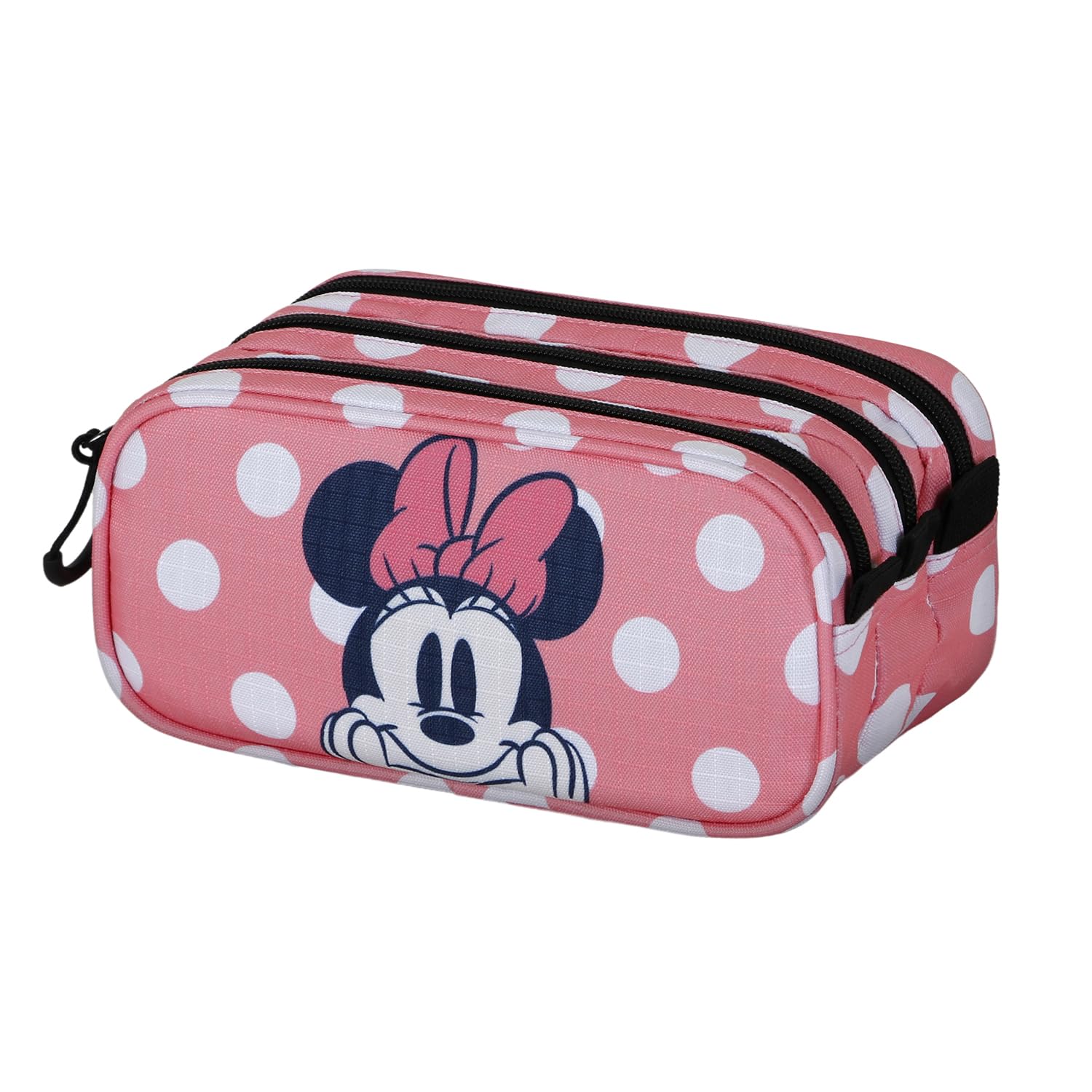 Minnie Mouse Closer-Fan Trick Pencil Case 2.2, Pink, 23 x 11 cm