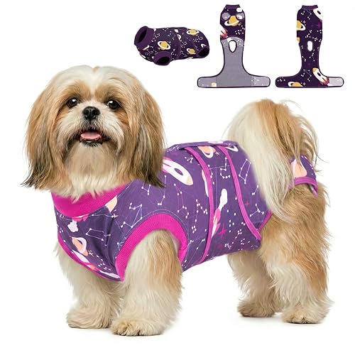 PetWarm Dog Cone Alternative After Surgery, Recovery Suit for Female