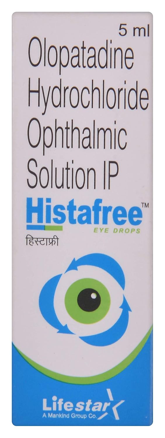 Histafree Bottle of 5 ml Eye Drops Amazon.in Health & Personal Care