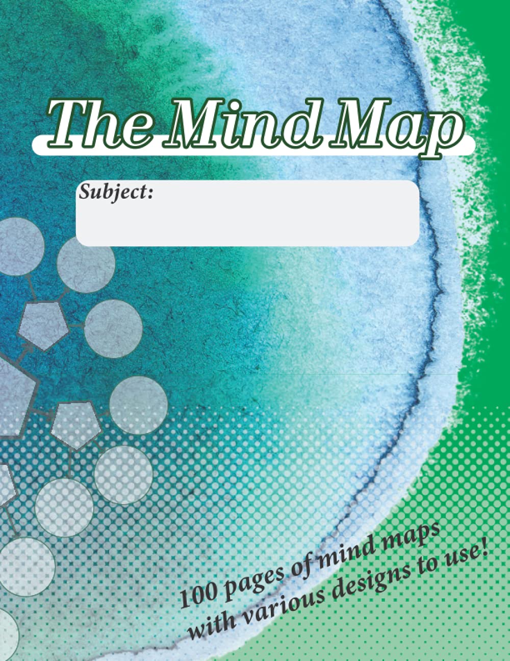 Buy The Mind Blank Mind Book for Effective Learning and Note Taking Exercise Green Edition