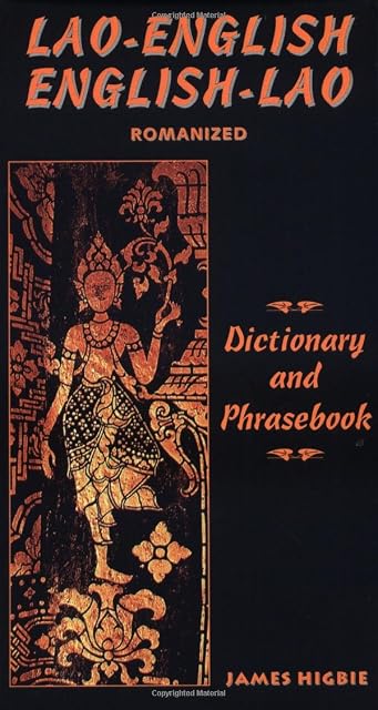 Portada de Lao-English/english-Lao Dictionary and Phrasebook