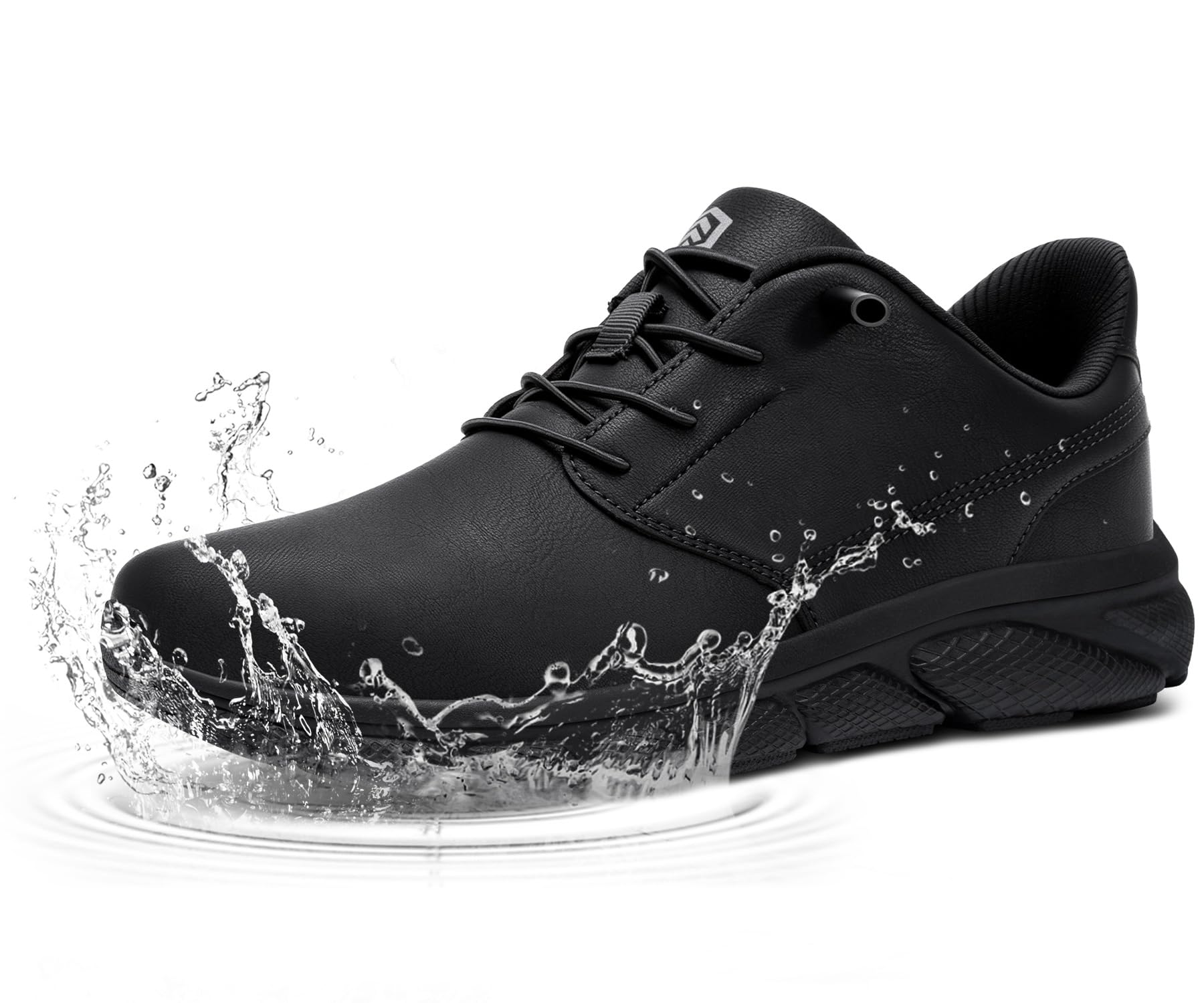 LARNMERN Steel Toe Skate Shoes Men Safety Work Sneakers Wide Toe Box Barefoot Zero Drop Non Slip Shoe