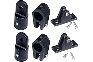 MX Bimini Top Fitting Hardware Set Fit 7/8",Boat Jaw Slide,Cap Eye End,Deck Hinge