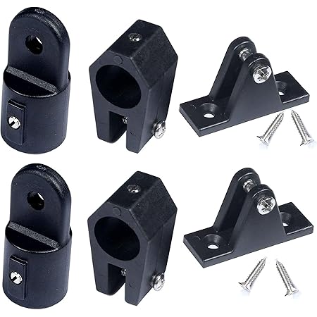 7/8" Marine Boat Yacht Hinged Jaw Slide Stainless Bimini Top Fittings Hardware E - Foto 7