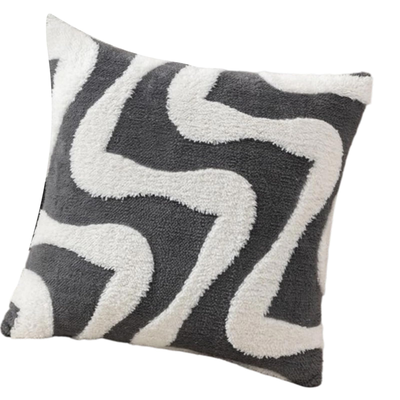 Jazuaiao Velvets Pillow Protectors Wrinkles Proof Fabric Comfortable Quick Drying Technology Snowflake Fleece Pillow Cover