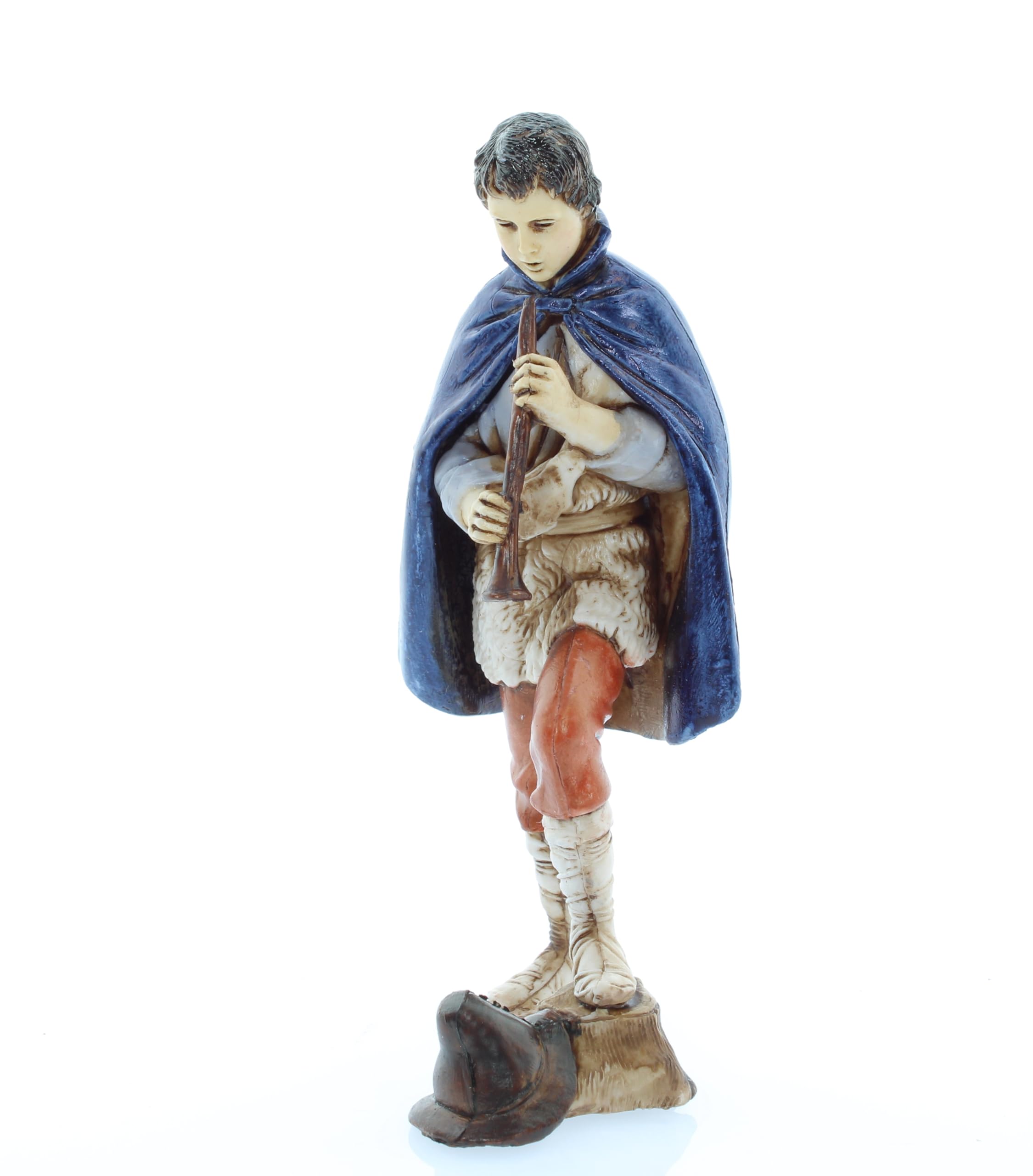Moranduzzo Lavandaia per Presepe da Cm 8 Scala 1:22 - Statuine Presepe Indistruttibili - Stile 700', Pittura Rifinita a Mano, Prodotto Ufficiale, Made in Italy, Scultore M. Landi