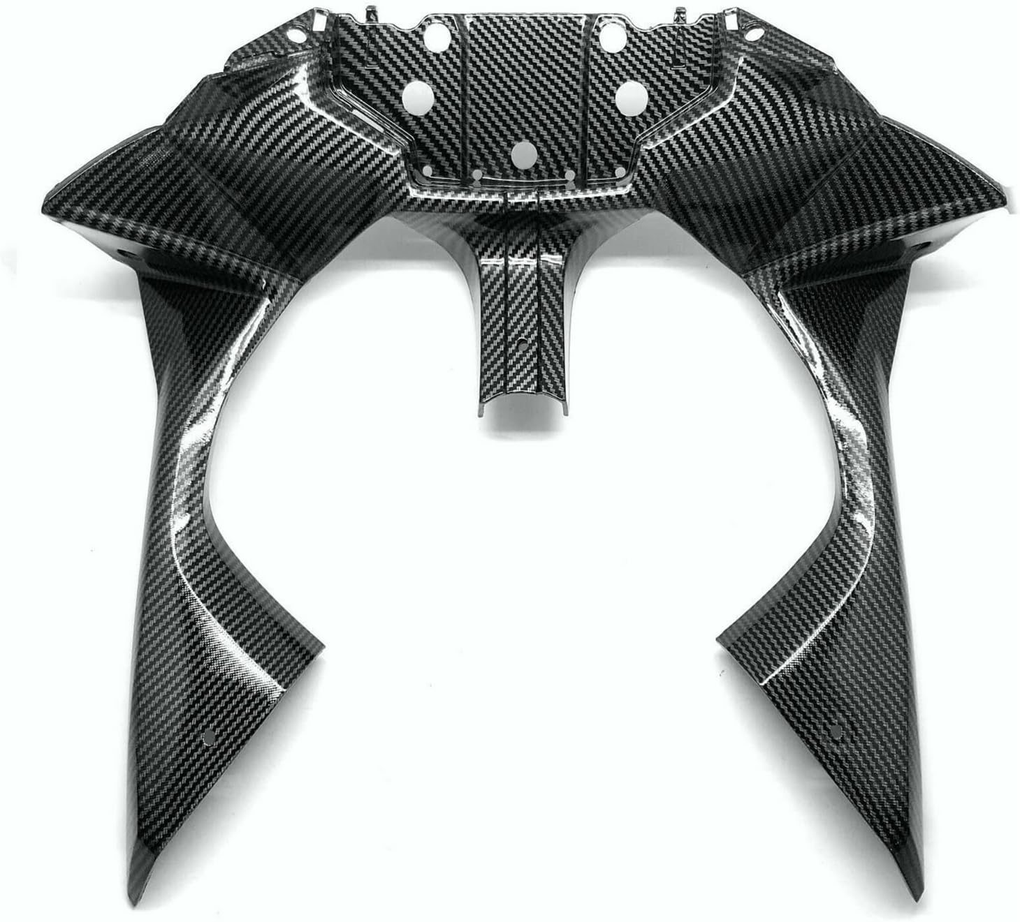 Hydro Dipped Carbonファイバー仕上げと互換性があります 川崎ER6N ER6F 2012-2016フロントインナー