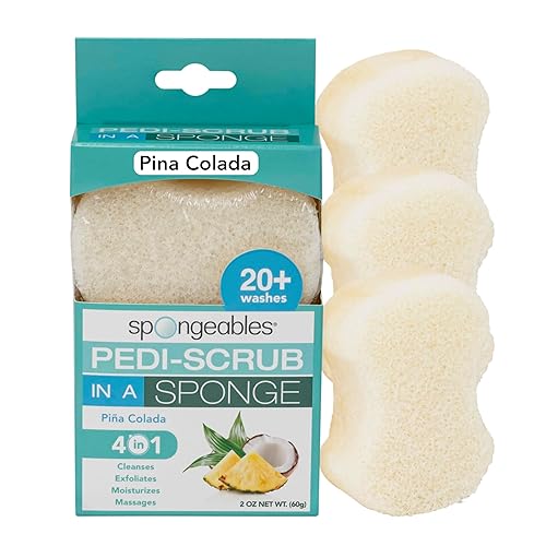 Miniatura 19 de Esponja exfoliante de pies Spongables Pedi Scrub para 20+ 1 unidad