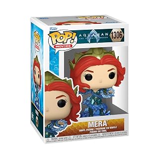 Funko POP! Movies: DC – Mera – Aquaman – Figurine En Vinyle À Collectionner – Idée De Cadeau – Produits Officiels – Jouets Pour Les Enfants Et Adultes – Movies Fans - Les Beatles, Paul McCartney, John Lennon, RIngo Starr, George Harrison