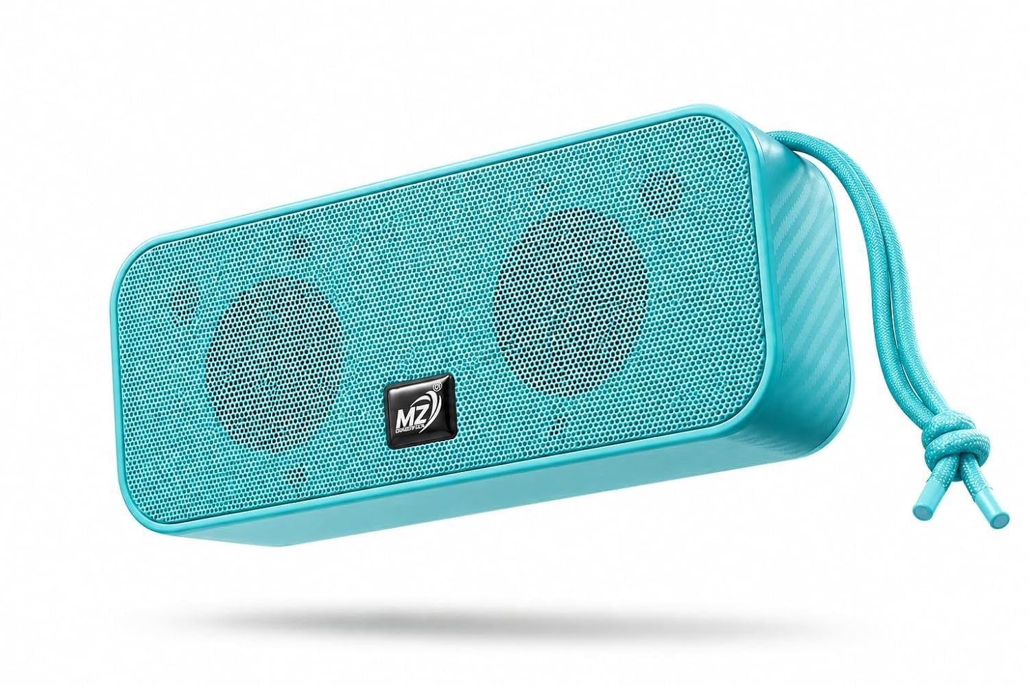 Mz Quality Talk Dual Speaker Bluetooth Portable with Mobile Stand, 10W Sound, 1500mAh Battery, 6-8 Hours Playtime, USB Playback Music Device for KidsParty & Birthday Gift | TWS Function (Aqua)-image-20