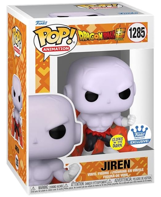 Funko Pop Dragon Ball Super Jiren Glow in The Dark Exclusive