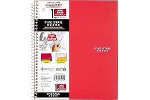 Five Star All-Subject Wide Ruled Notebook