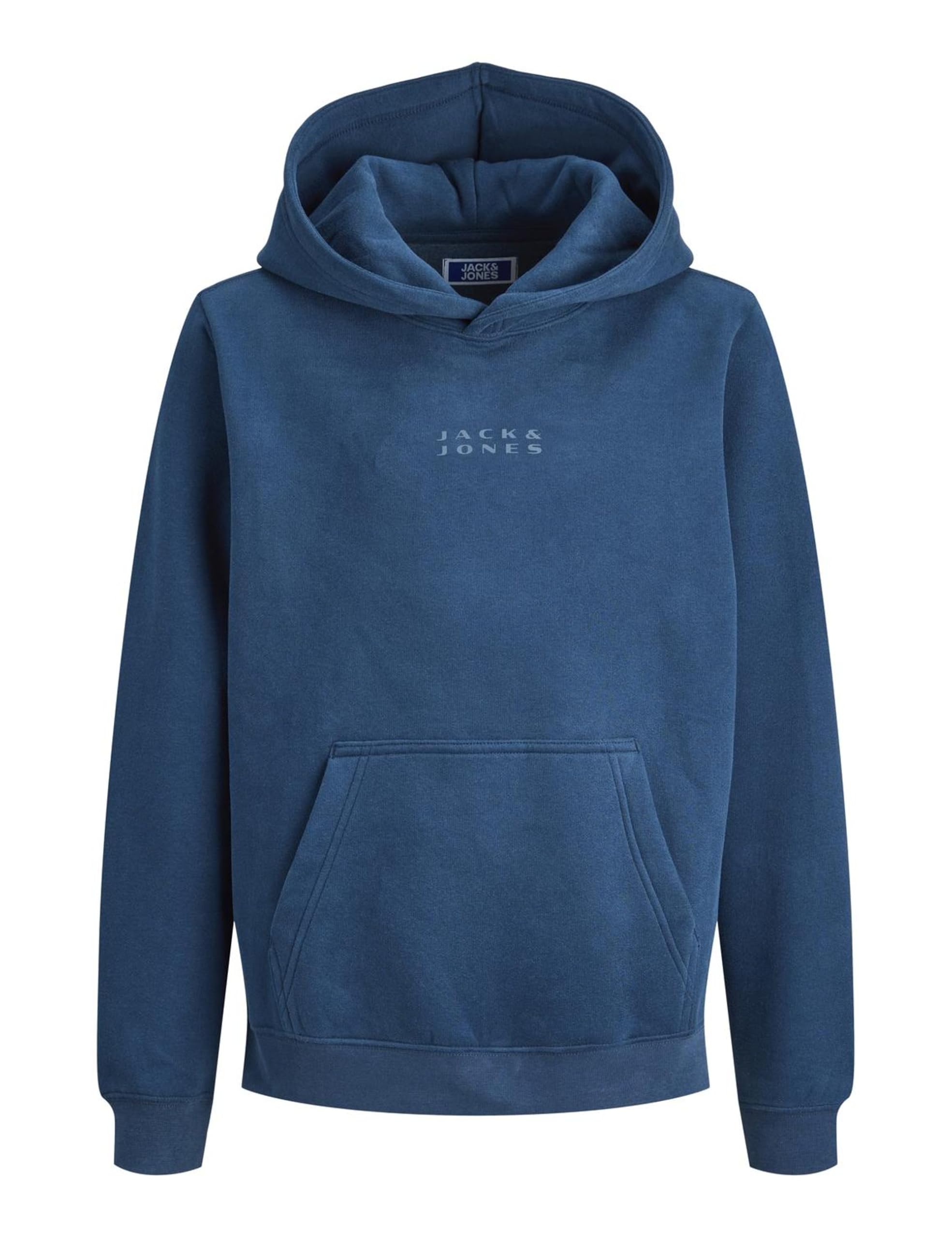 JACK & JONES Herren Jcopoint Sweat Badge Hood Jnr