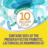 Vista 7 de Culturelle Digestive Health - Probiótico masticable diario, probiótico para hombres y mujeres, cepa probiótica más estudiada clínicamente, 10 mil