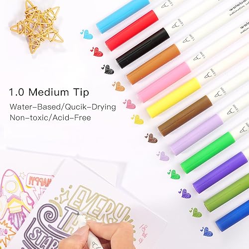 Miniatura 3 de Paquete de 12 bolígrafos infusibles compatibles con Cricut Maker 3Maker 4MakerExplore 3Explore 4Air 2Air, juego de marcadores de tinta de