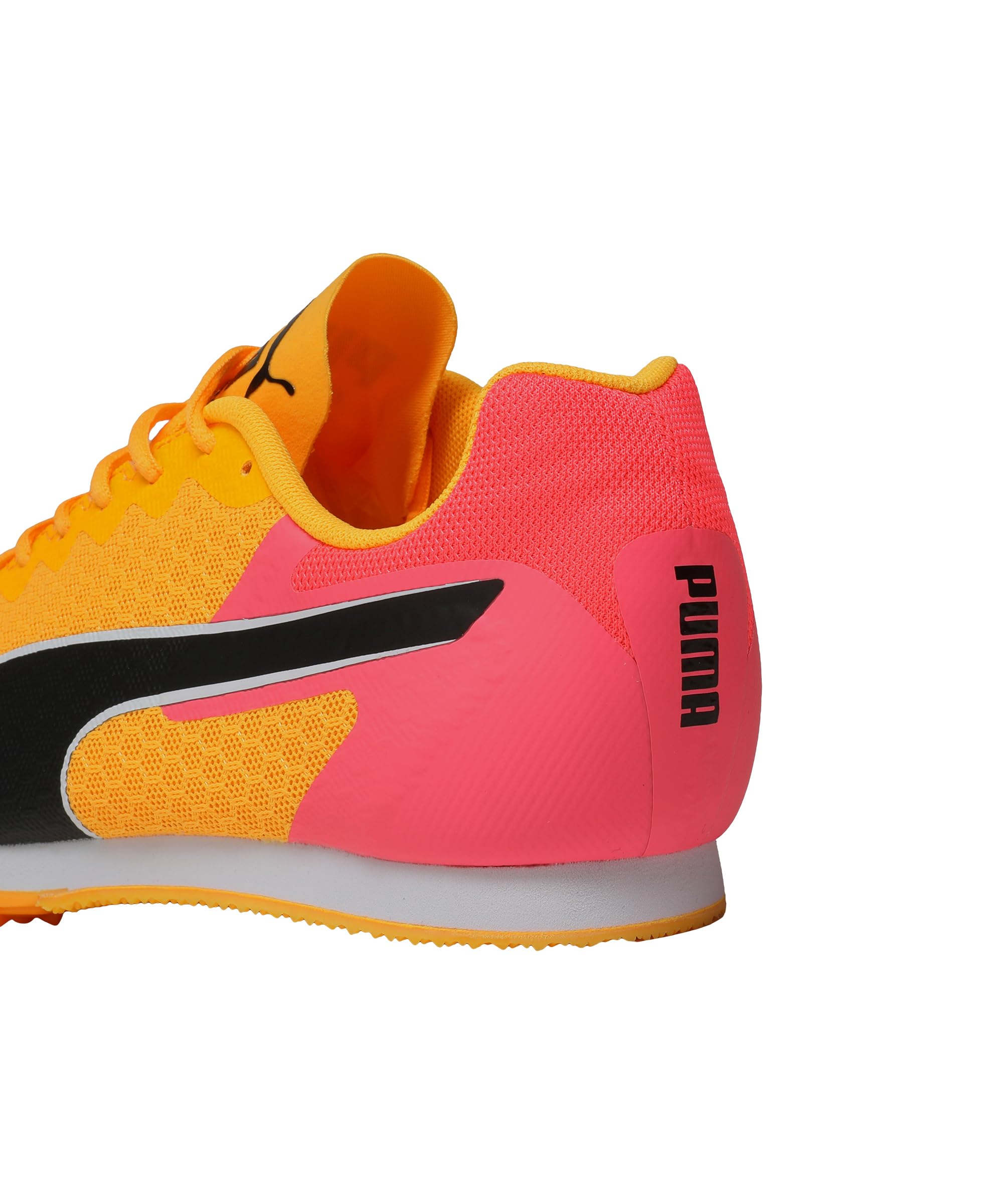 Puma Unisex Evospeed Star 9 Laufschuhe Spikeschuh Sun Stream-Sunset Glow-Puma Black - Orange 43