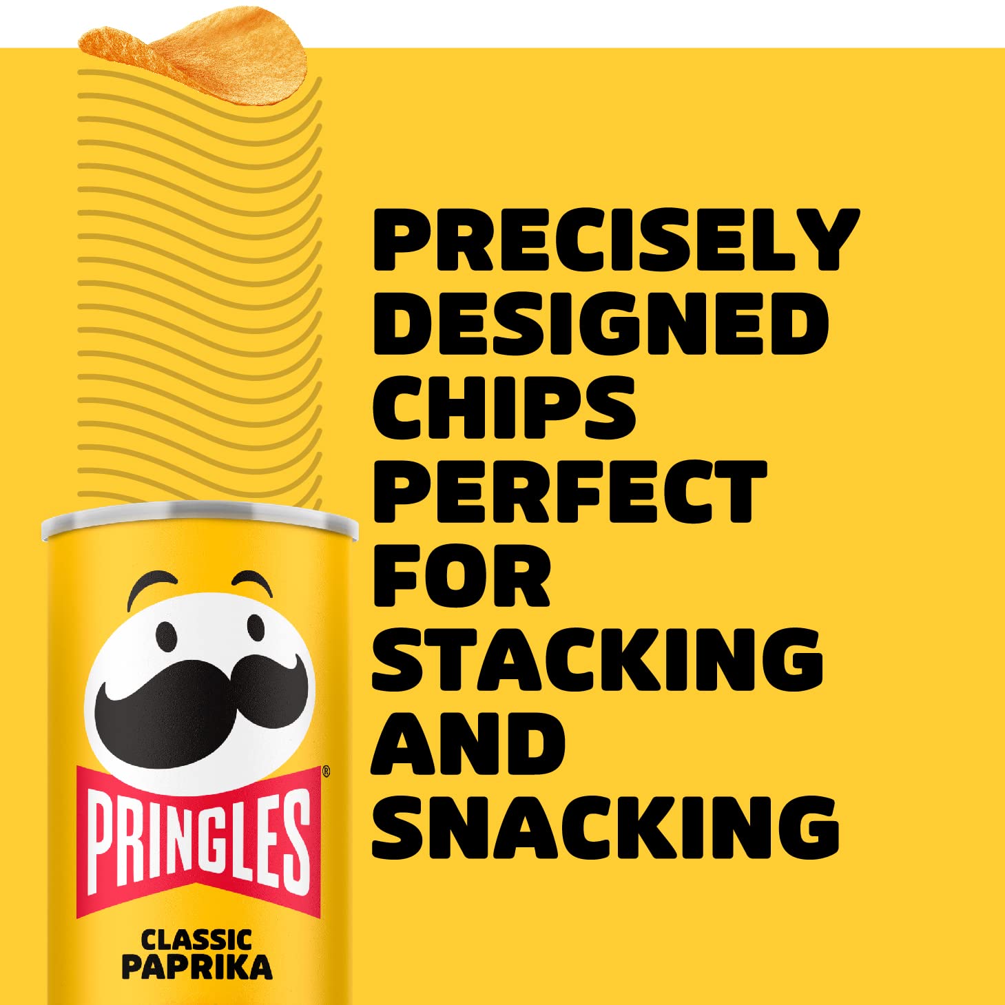 Pringles Classic Paprika | Paprika Chips | 19er Vorratspackung (19 x 200g)