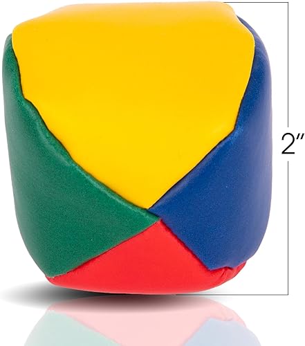 Miniatura 2 de ArtCreativity Bolas de malabares para principiantes y profesionales (juego de 3) juguete de aprendizaje, juego de bolas de malabares para aprender a