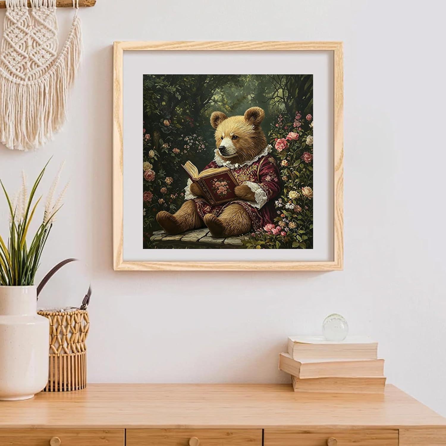 Bear Diamond Art Kits for Adults, Diamond Painting Kits for Beginner DIY 5D image 4