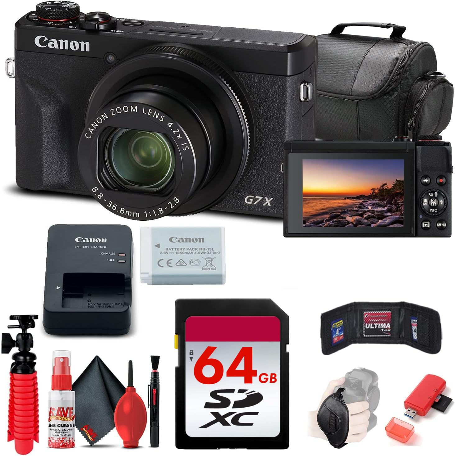 Amazon.com : Canon PowerShot G7 X Mark III Digital Camera (Black