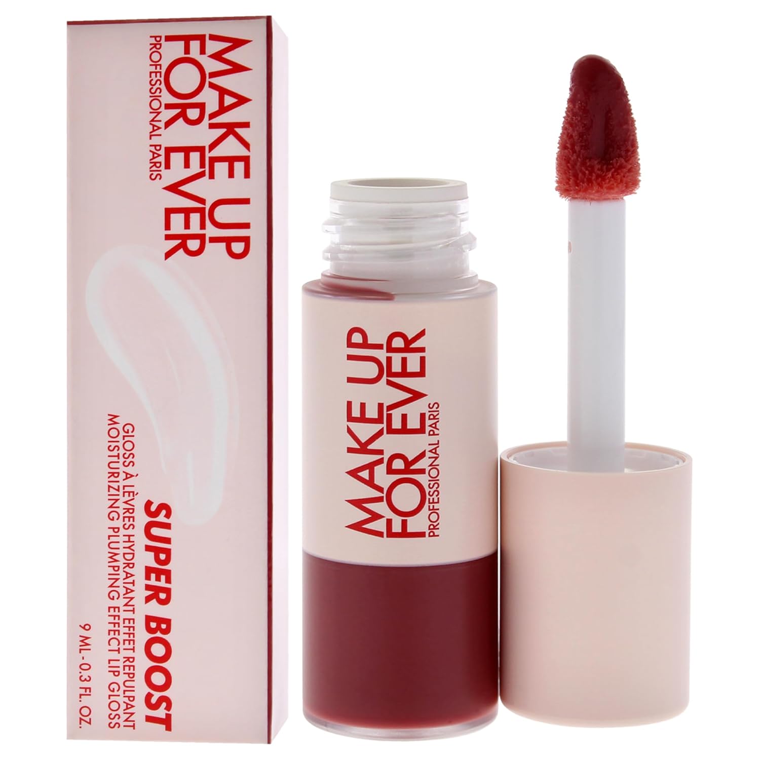 Super Boost Lip Gloss - 08 Boundless Berry by Make Up For Ever for Women - 0.3 oz Lip Gloss