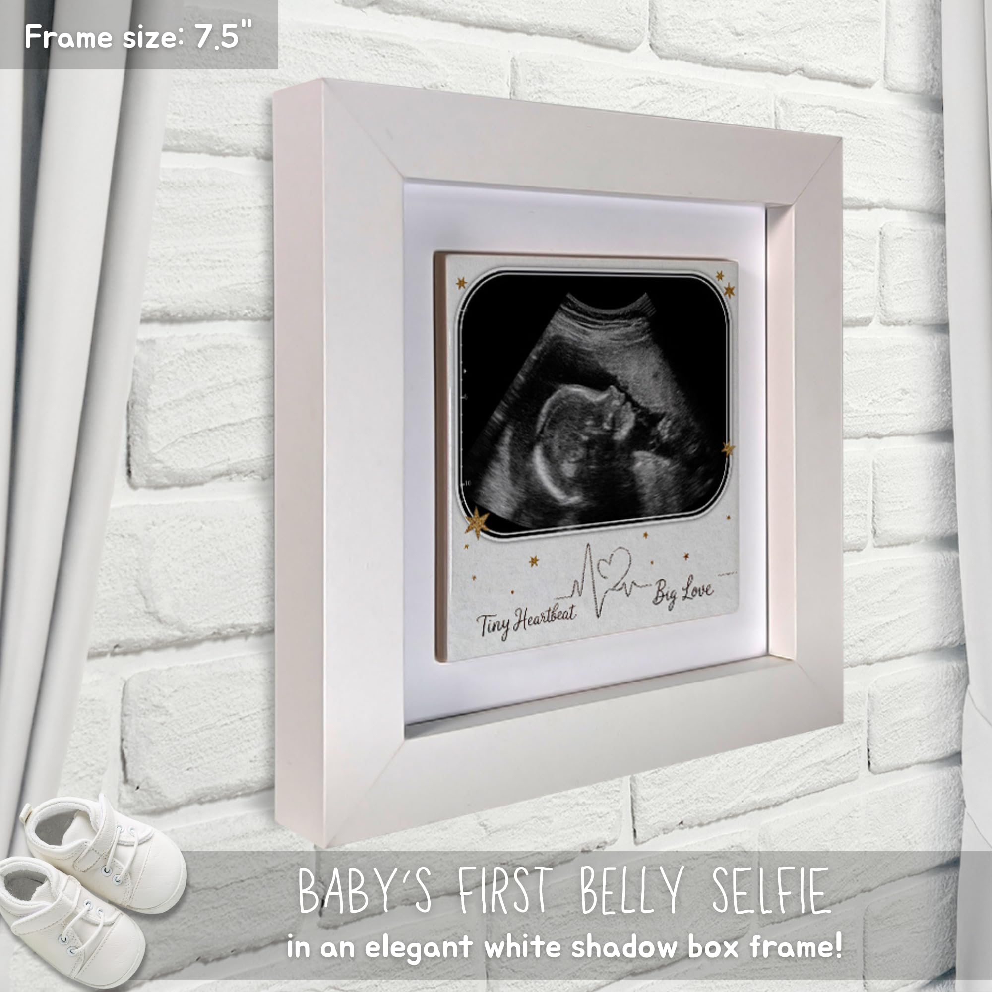 Baby's Name and Birthdate Personalized Wooden Picture Frame 8