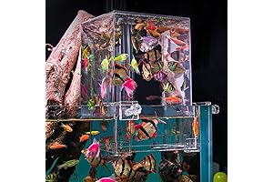 Megaquarium Entertainment Fish Water Tank with Enhanced Water Auto-Refill