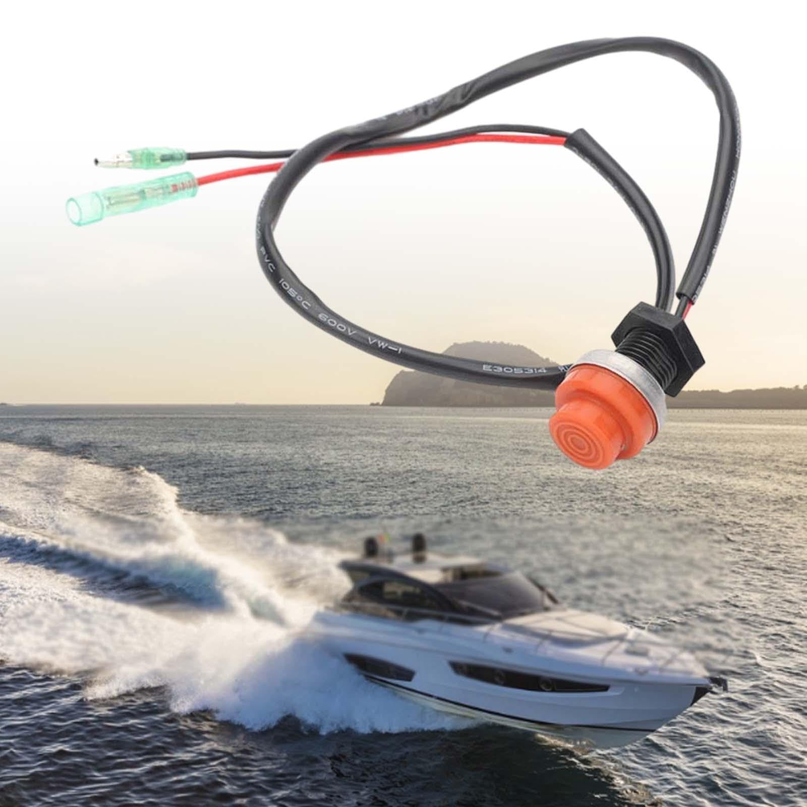 3 Interruttori di Avviamento/Arresto per Motori Fuoribordo per Barche E Yacht, Interruttore di Avviamento/Arresto a Pulsante, Interruttore di Spegnime