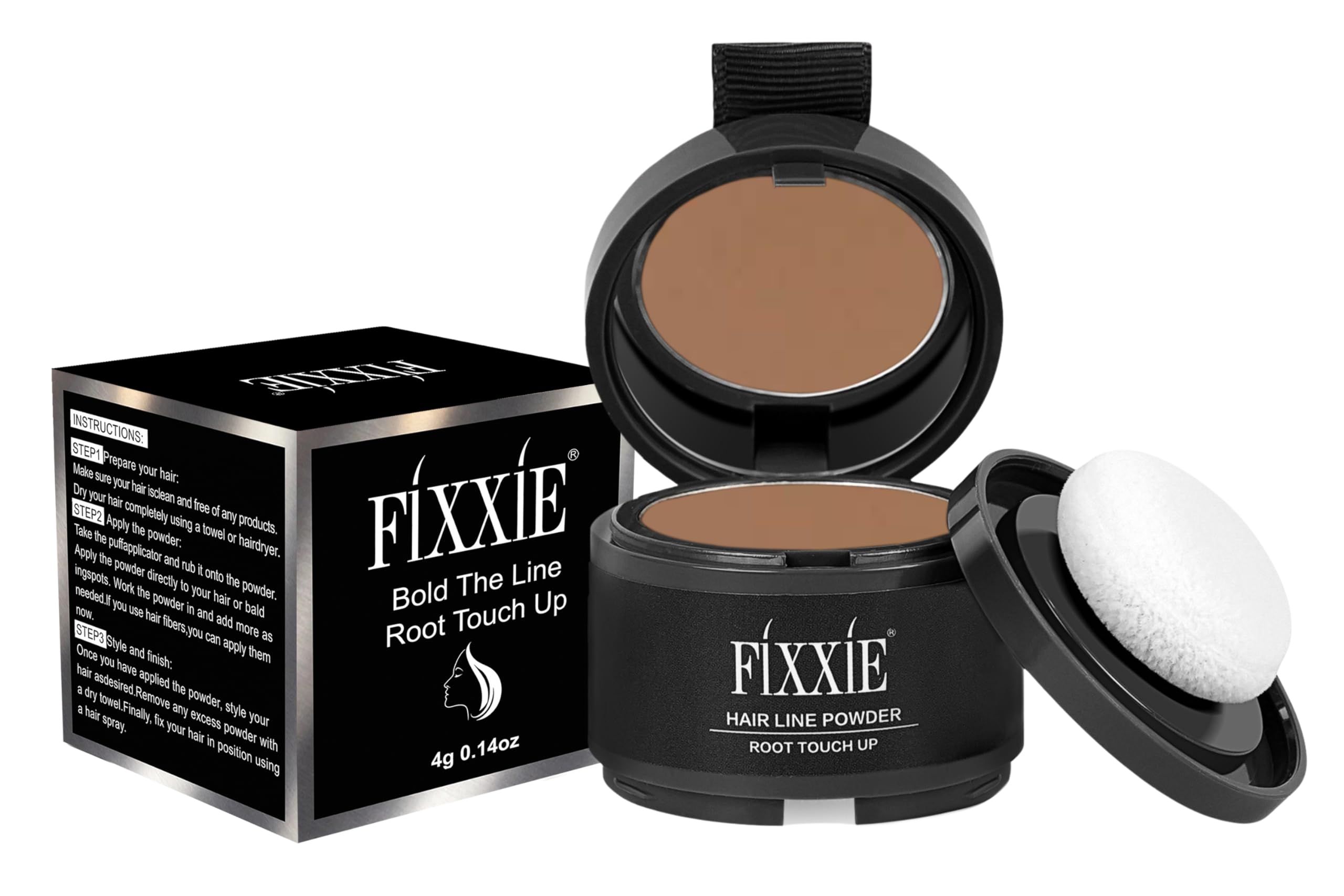 Hairline Powder, Root Touch Up Hair Powder