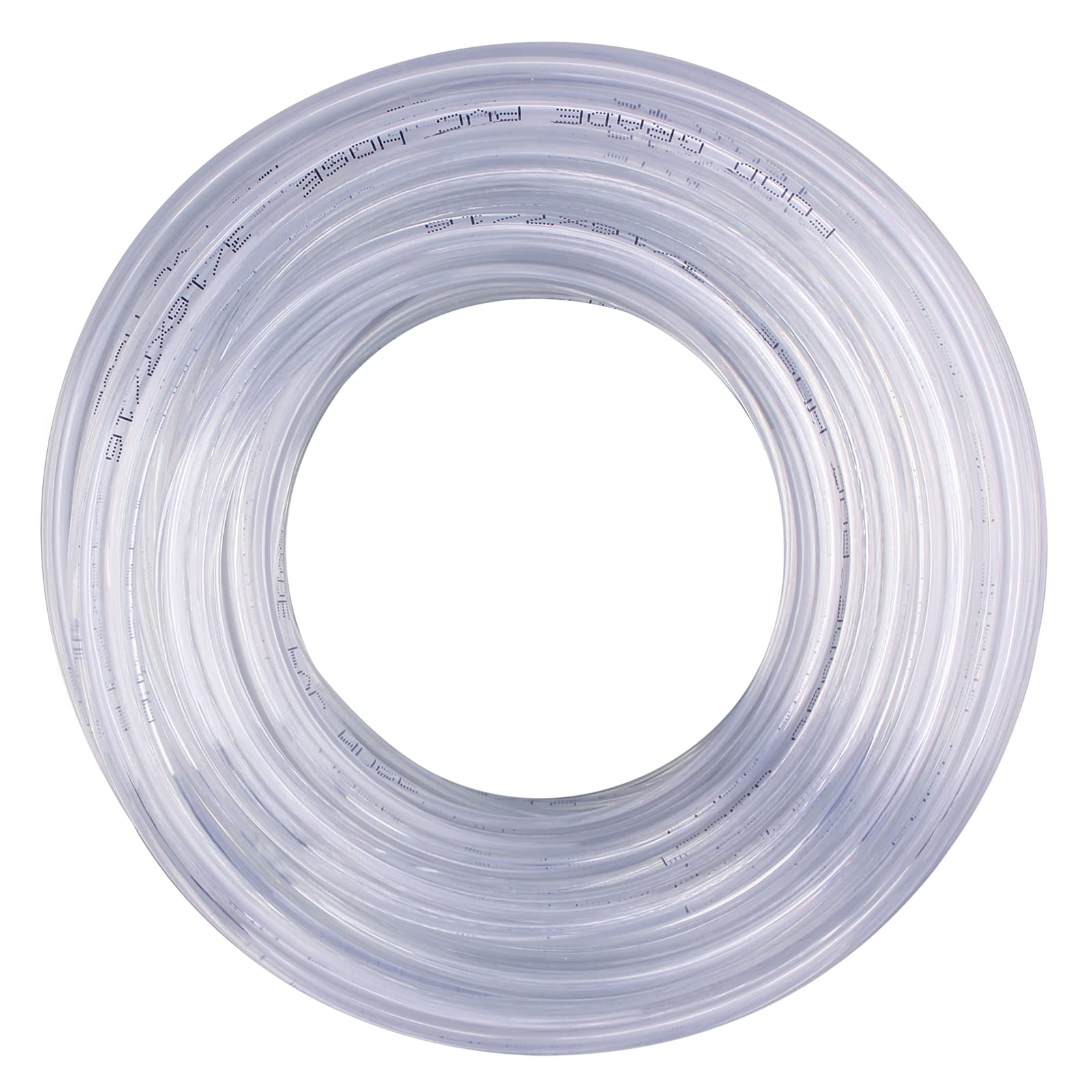 PVC Tubing 1ID X 1 1/4OD Flexible Clear Vinyl Hose 50 Feet For Food Grade PVC Tubing 1ID X 1 1/4OD Flexible Clear Vinyl Hose 50 Feet For Food Grade