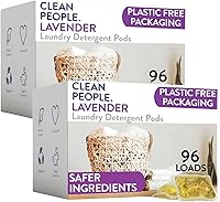 Vista 23 de The Clean People Cápsulas de detergente para ropa hipoalergénicas, ultra concentradas, embalaje reciclable, combate las manchas, lavanda, paquete