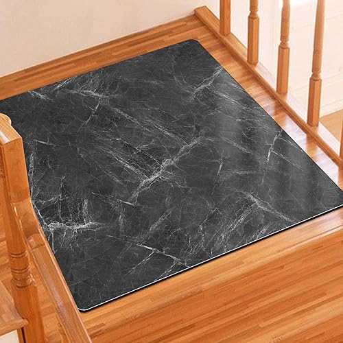 GOYLSER Alfombra antideslizante para peldaños de madera, alfombra antideslizante para interiores y exteriores, alfombra a juego para peldaños de