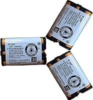 Vista 1 de OXWINOU 3.6 V 700 mAh HHR-P107 - Batería recargable inalámbrica para teléfono Panasonic HHR-P107 HHRP107 HHR-P107A HHRP107A HHRP107A (paquete de 3)