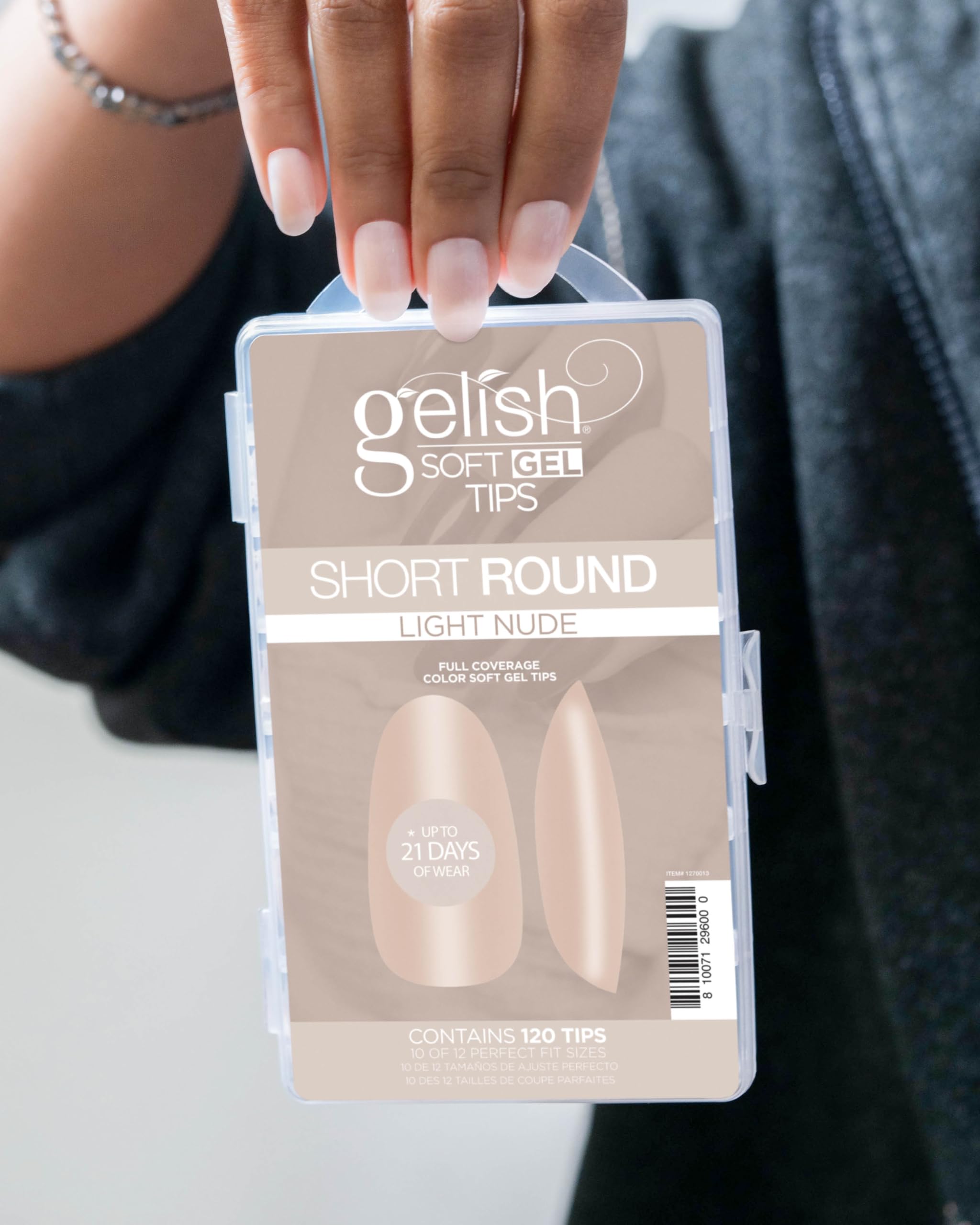 Gelish Soft Gel Tips - Press on Nails -5