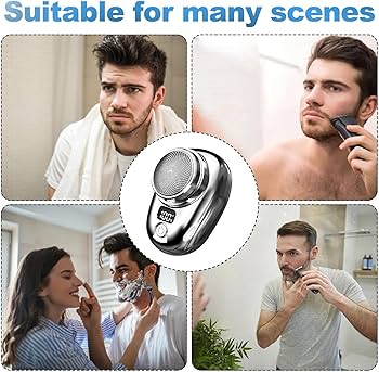 Amazon | トラベルシェーバー 髭剃り ひげそり 電動 ポータブル