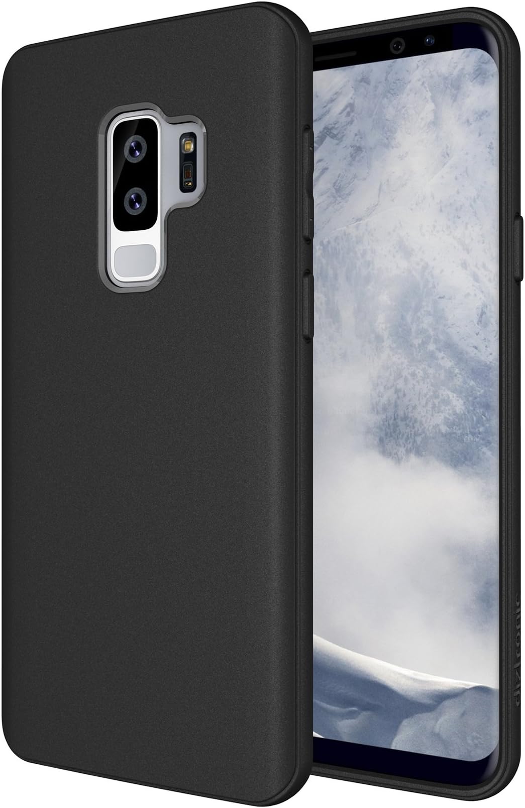 Galaxy S9 Plus Case, Diztronic Full Matte TPU Series - Slim-Fit Thin & Flexible Phone Case for Samsung Galaxy S9 Plus - (Matte Black)