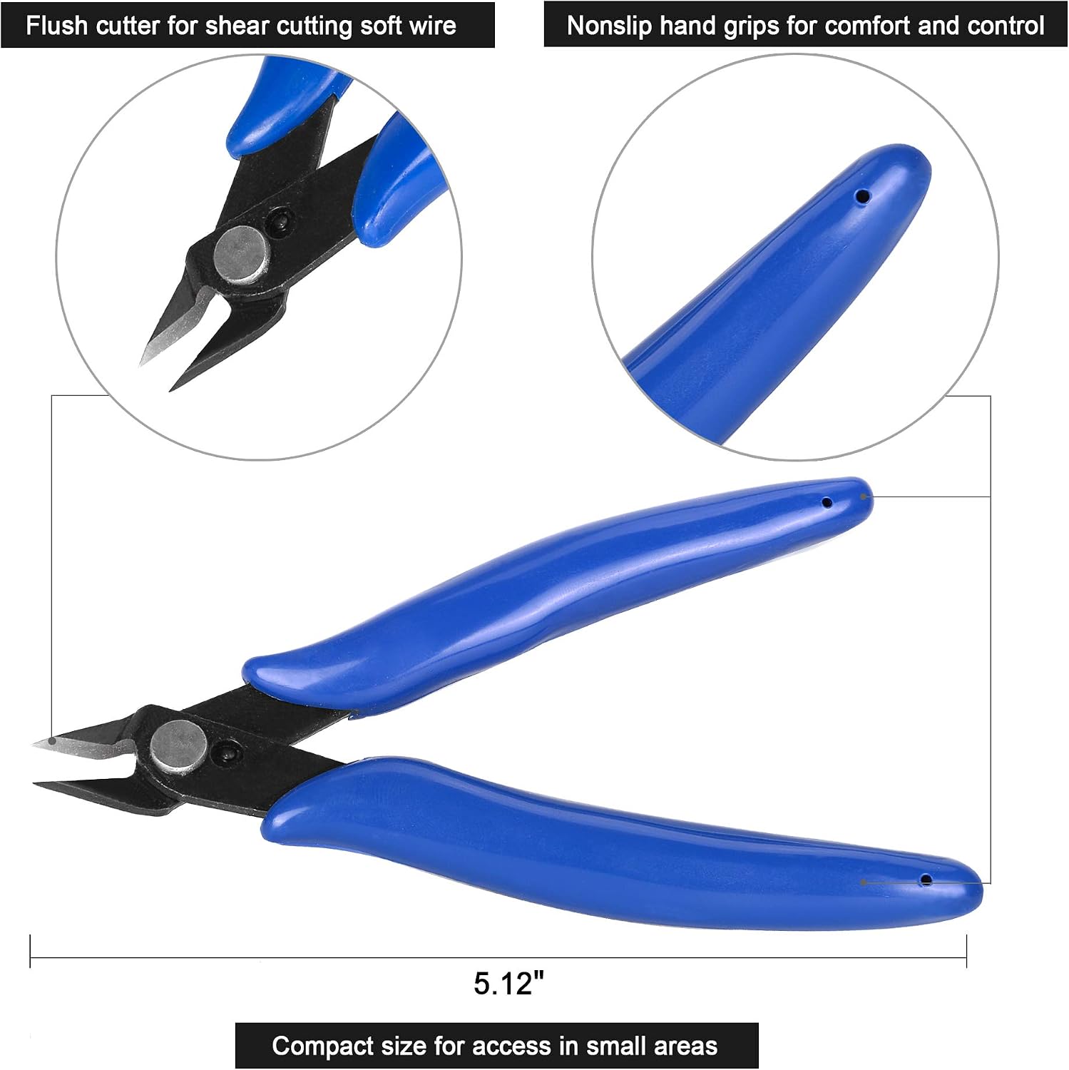Gaxcoo Multipurpose Needle File Set Files Tools Diamond Round Files | Small for Fine Metal Sanding, Sanding, Jewelers, Hobby, Wood, Saw, Miniature, Jewelry, Plastic | Free Bonus: Cutter