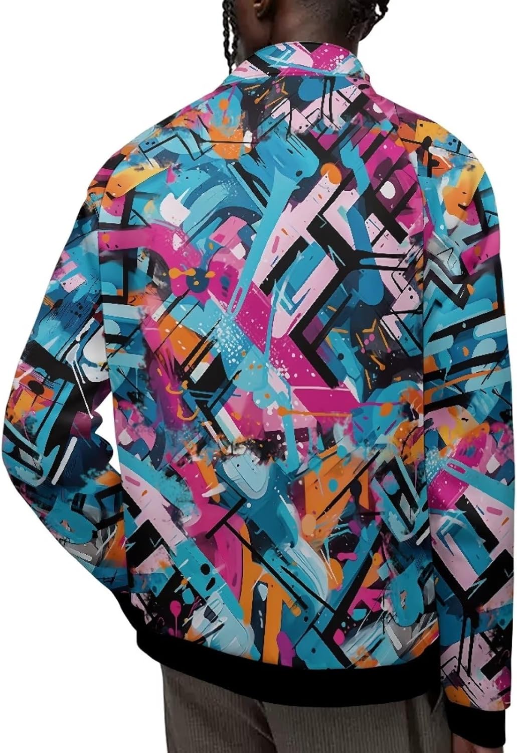 Cozeyat Men's Full Zip Mock Neck Sweatshirt Winter Fall Active Track Jacket Casual Long Sleeve Top with Pocket