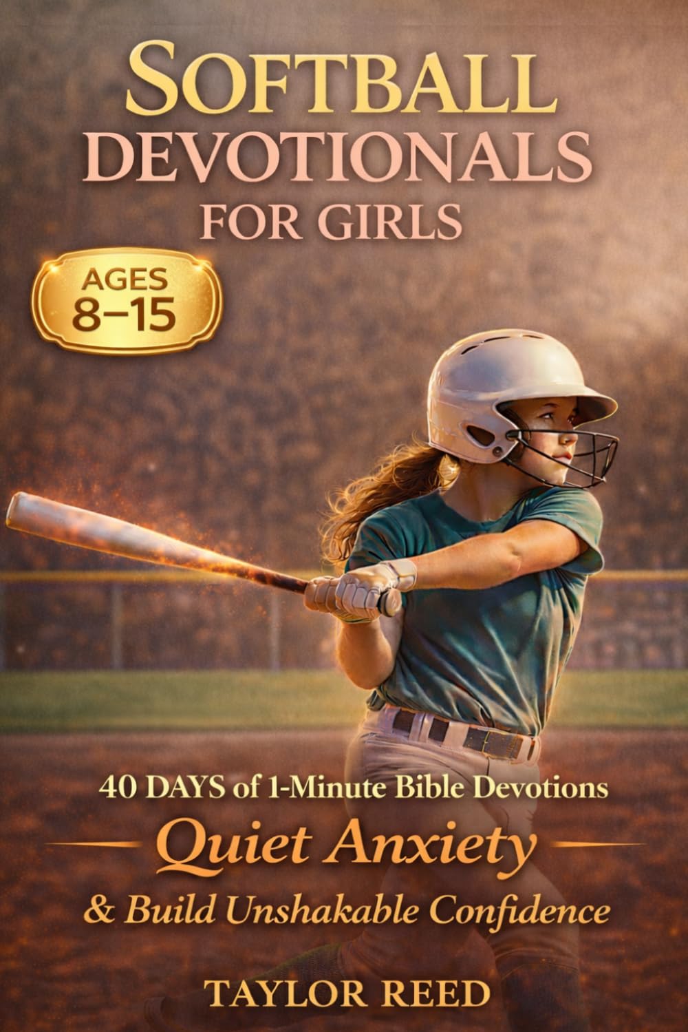 Softball Devotionals for Girls: 40 Days of 1-Minute Bible Devotions to Quiet Anxiety and Build Unshakable Confidence