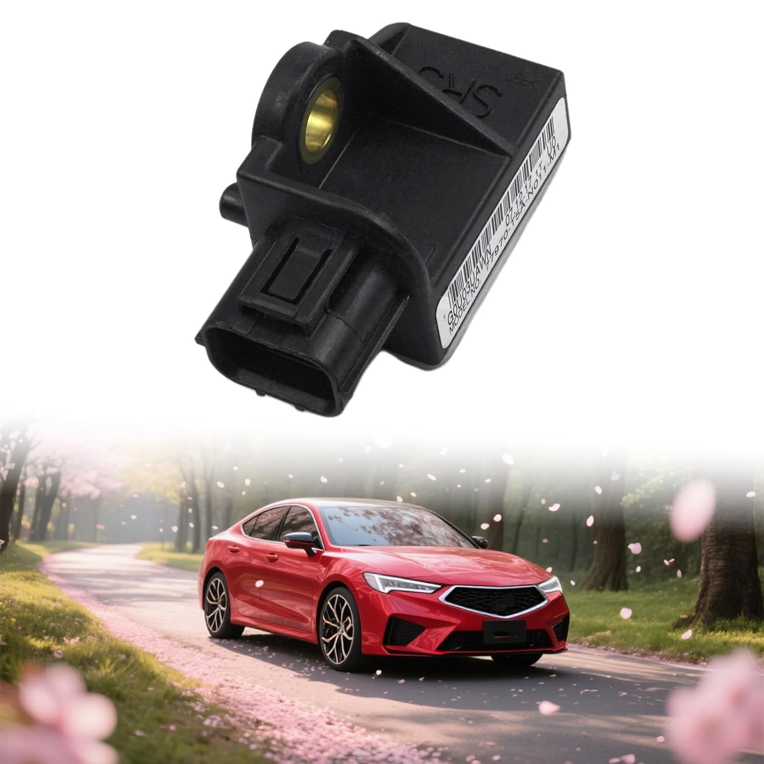 Side Impact Sensor Compatible with Acura TLX 2015-2017 Replaces 77970-T5A-N01 77970T5AN01 77970-T5A-N011-M1 77970T5AN011M1 77970-T5A-N011 77970T5AN011 Crash Impact Detection Sensor