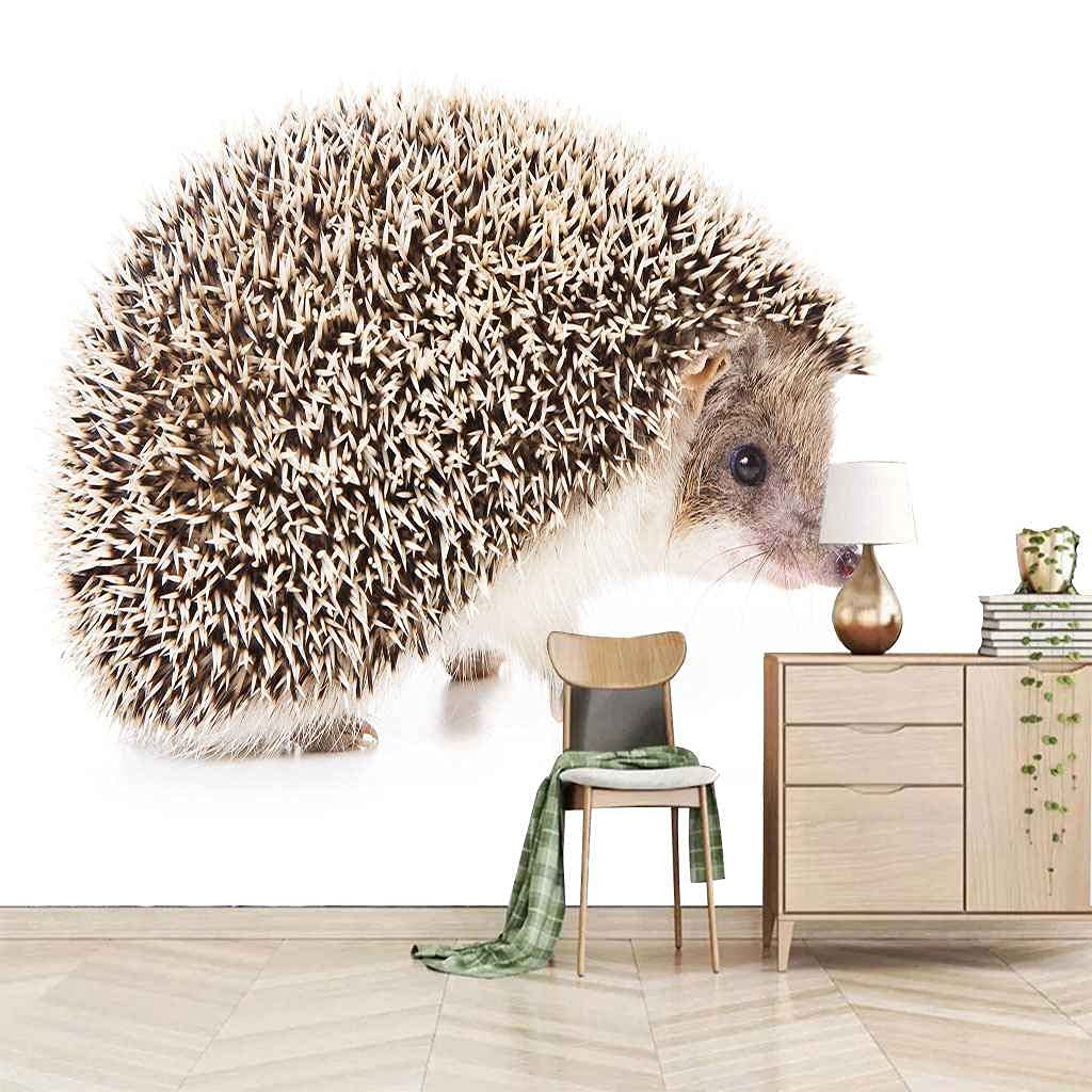 Papier peint panoramique 3D animal parfait pour créer un cocon doux dans la chambre de bébé